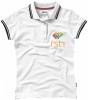 33105011f Damskie polo Deuce z krótkim rękawem, z kontrastowymi paseczkami S Female