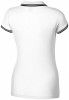 33105011f Damskie polo Deuce z krótkim rękawem, z kontrastowymi paseczkami S Female