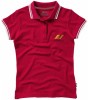 33105251f Damskie polo Deuce z krótkim rękawem, z kontrastowymi paseczkami S Female