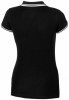 33105991f Damskie polo Deuce z krótkim rękawem, z kontrastowymi paseczkami S Female