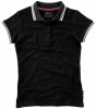 33105991f Damskie polo Deuce z krótkim rękawem, z kontrastowymi paseczkami S Female