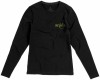 38019994f Damski T-shirt ekologiczny Ponoka z długim rękawem XL Female