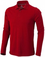 38086251f Męskie polo Oakville z długim rękawem S Male