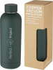 10071264f Miedziany termos 500 ml, ciemnozielony