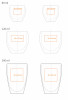 G_513 220ml VIRGO kubek szklany 220ml