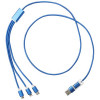 12438653f Kabel do ładowania 5w1 z aluminium z recyklingu błękit królewski