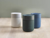 10080801f Kubek ceramiczny z pokrywką silikonową i przykrywką