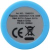 13495701f Akumulator powerbank pokryty gumą, 2200 mAh