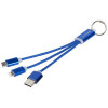 13496102f Metalowy kabel do ładowania 3 w 1 z kółkiem na klucze