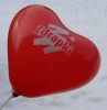 balon-serce Balony z nadrukiem w kształcie serca 14"