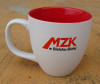 M_457 7620 Americano Pure kubek z czerwonym MAT