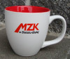 M_457 7620 Americano Pure kubek z czerwonym MAT