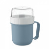 2679m-20 Kubek śniadaniowy z 2 pojemnikami 450ml i 160ml