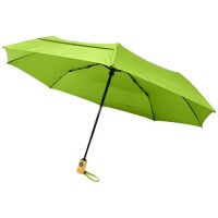10914309f Składany, automatycznie otwierany/zamykany parasol Bo 21” wykonany z plastiku PET z recyklingu 10914309f Składany, automatycznie otwierany/zamykany parasol Bo 21” wykonany z plastiku PET z recyklingu