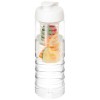 21088100f Bidon H2O Treble z o pojemności 750 ml z otwieranym wieczkiem i zaparzaczem