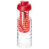 21088102f Bidon H2O Treble z o pojemności 750 ml z otwieranym wieczkiem i zaparzaczem