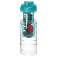 21088104f Bidon H2O Treble z o pojemności 750 ml z otwieranym wieczkiem i zaparzaczem 21088104f Bidon H2O Treble z o pojemności 750 ml z otwieranym wieczkiem i zaparzaczem