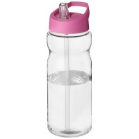 21004920f Bidon H2O Base® o pojemności 650 ml z wieczkiem z słomką