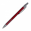 33677p-08 Aluminiowy długopis z pierścieniami