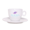 C_237 biały180ml AURORA SET filiżanka z porcelany biała