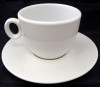 C_237 biały180ml AURORA SET filiżanka z porcelany biała