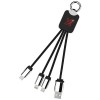 1PX00102f Kabel z podświetlonym logo 3w1 z brelokiem - SCX.design C15