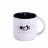 M_098 czarny MODERN Pure kubek z CZARNYM środkiem