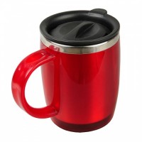 83680p-08 Kubek stal i plastik kolor 400ml