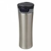83260p-02 Kubek izotermiczny 430 ml, czarny/srebrny