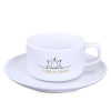 C_243 280ml HORIZON SET filiżanka z talerzykiem 280ml