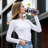 83120p-08 Bidon 700 ml, czerwony/szary