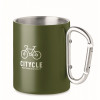 6873m-60 Metalowy dwuścienny kubek300ml