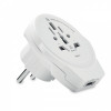6881m-06 Adapter z USB World to Europe