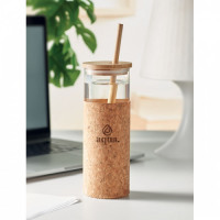 6950m-13 Szklanka w etui z korka 450 ml