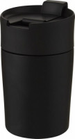 10068890f Kubek izolowany próżniowo o pojemności 180 ml, czarny
