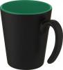 10068761f Kubek ceramiczny o pojemności 360 ml, zielony