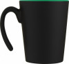 10068761f Kubek ceramiczny o pojemności 360 ml, zielony