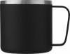10068090f Kubek miedziany izolowany próżniowo o pojemności 350 ml, czarny