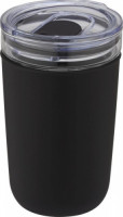 10067590f Szklany kubek o pojemności 420 ml, czarny