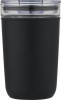 10067590f Szklany kubek o pojemności 420 ml, czarny