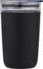 10067590f Szklany kubek o pojemności 420 ml, czarny