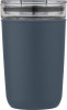 10067555f Szklany kubek o pojemności 420 ml, niebieski