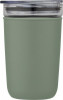 10067562f Szklany kubek o pojemności 420 ml, zielony melanż