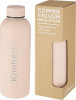 10071240f Miedziany termos 500 ml, różowy