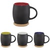 10046600f Ceramiczny kubek Hearth z drewnianym wiekiem/spodeczkiem
