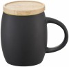 10046603f Ceramiczny kubek Hearth z drewnianym wiekiem/spodeczkiem