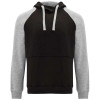 R10588B0f Badet dwukolorowa bluza z kapturem unisex Unisex