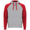 R1058B64f Badet dwukolorowa bluza z kapturem unisex Unisex