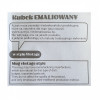 82310p-05 Kubek emaliowany Oldschool 500 ml, zielony