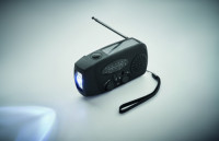 2746m-03 Przenośne radio z latarką LED